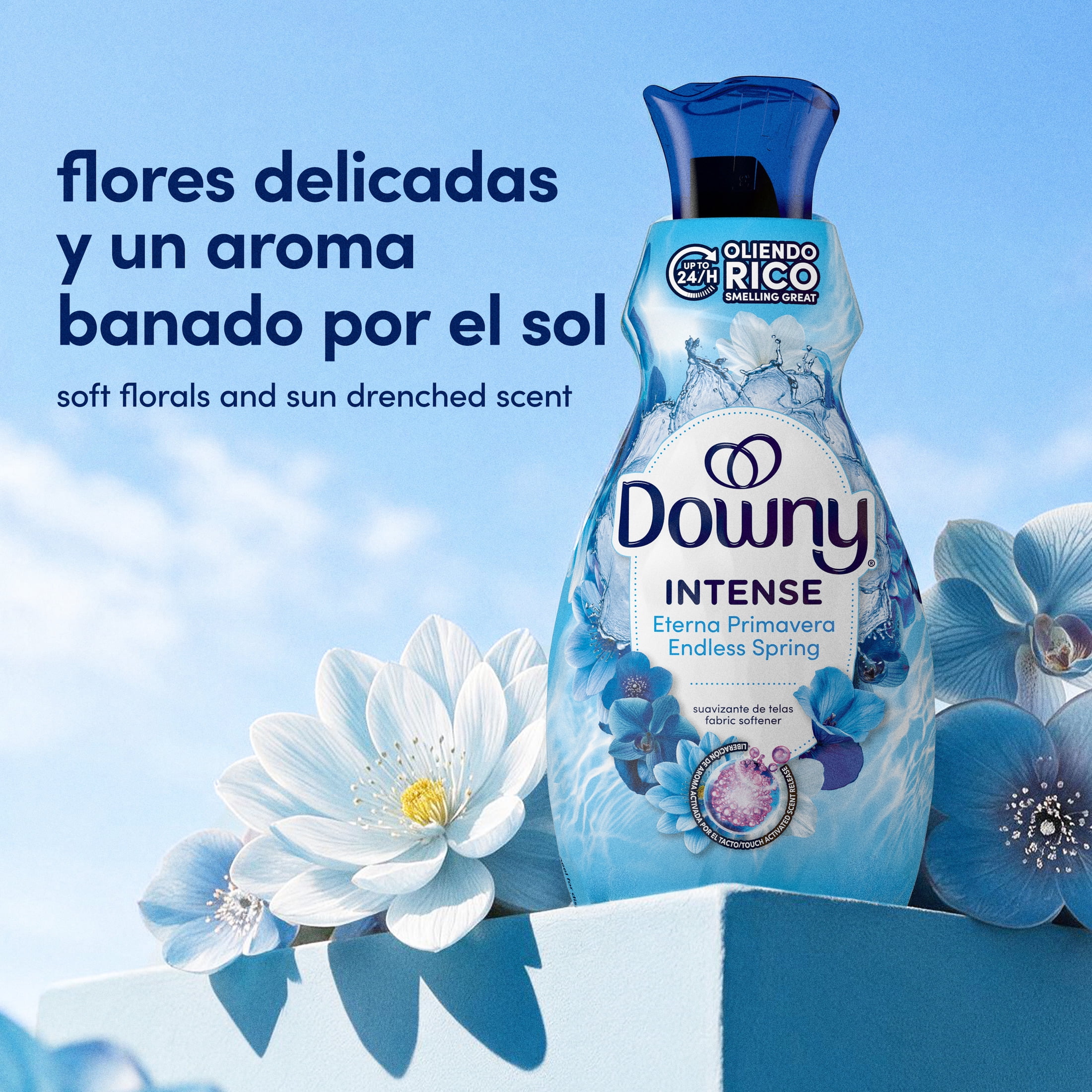 Downy Intense Fabric Softener, Endless Spring, 77 fl oz, 105 Loads