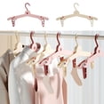 thumbnail image 1 of Foldable Hanger Portable Multi-functional Travel Home Organizer, Space-saving Set of 4, Metal Design, for Travel, Storage Solution, wardrobe hanger, 1 of 9