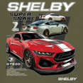 thumbnail image 3 of Ford Shelby Super Snake GT500 T-shirt American Mustang Cobra Racing Men's Tee, 3 of 7