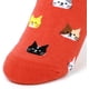 thumbnail image 4 of Calcetines casuales de algodón para mujer, lindos animales, perros, gatos, búhos, calcetines de equipo, divertido patrón encantador, regalos para niñas Ormromra WMZL-2002-2, 4 of 9