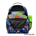 thumbnail image 5 of Jeiento Dinosaur 13.5 Inch Kids Backpack for Toddler Preschool, Football Lightweight School Bag for Boys 2-5, Blue Bookbag with Adjustable Shoulder Straps, 5 of 7