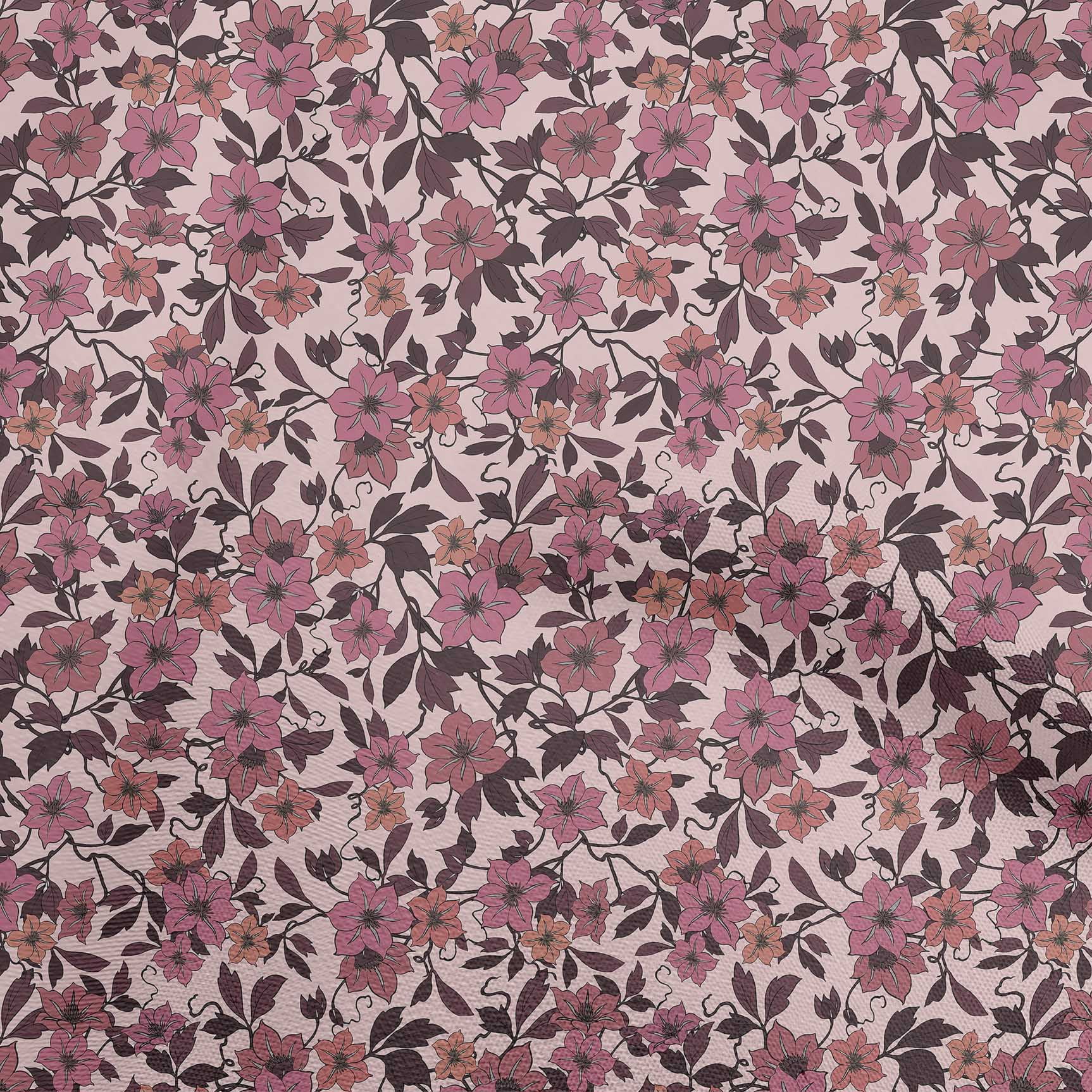 Poltrona Vintage In Tessuto Floreale, Italia, Anni '50 In Vendita Su - Foto 8