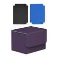 thumbnail image 3 of Ximing Card Deck Box Organizer Magnetics Closure Durable Standard Sports Cards Case, 3 of 10