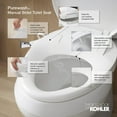 thumbnail image 5 of Kohler K-98804-Cp Purewash Elongated Soft Close Bidet Seat - White, 5 of 9