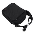 thumbnail image 2 of Bolso de Hombro Bolso de Mensajero Negro Ajustable Impermeable portátil para Hombres Situación de Negocios Desplazamientos DiariosNegro, 2 of 5
