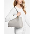 thumbnail image 3 of Michael Kors Womens Teagan Large Logo Shoulder Bag 35S0GXZS7B-Pwdbl (Powder Blush Multi), 3 of 4