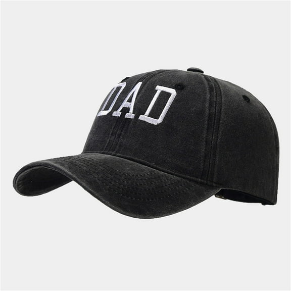 IDALL Baseball Cap Trucker Hat Mom And Dad Hats Fathers Day Mom Dad Gifts Hat Embroidered Adjustable Baseball Caps Gift For Couples Parents Gorras Para Hombres Originales Hats for Men Black 1 A