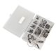 thumbnail image 1 of Kit De Reparación De Puntas De Caña De Pescar, Fácil De Almacenar, Kit De Reparación De Cañas De Acero Inoxidable De 75 Piezas De Alta Resistencia Para Pescar, 1 of 7