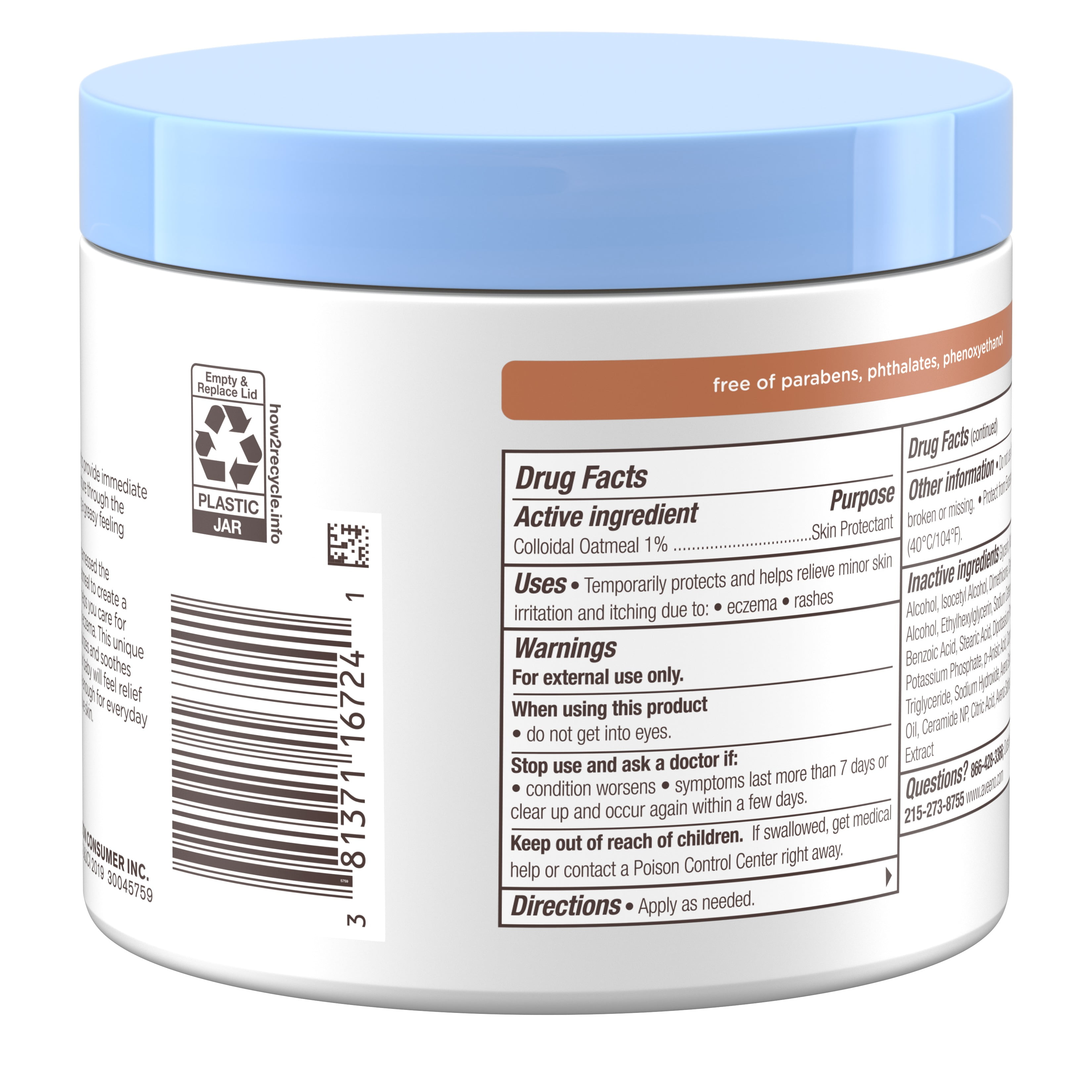 aveeno nighttime eczema