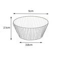 thumbnail image 4 of Envoltorios para cupcakes BLESIY 600 Desechables Color naranja, 4 of 8