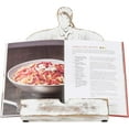 thumbnail image 5 of MyGift Whitewashed Cutting Board Style Cookbook Holder with Kickstand, 5 of 7