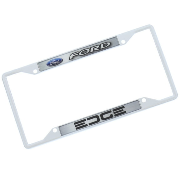 Ford Edge License Plate Frame (Chrome)