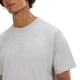 thumbnail image 4 of ellesse Camiseta para hombre - ACCIANO, manga corta, cuello redondo, logotipo, algodón, liso Gris claro M (Medium), 4 of 5