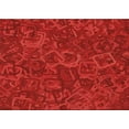 thumbnail image 1 of Ahgly Company Indoor Rectangle Patterned Red Area Rugs, 8' x 12', 1 of 6