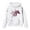 White, variant on Tiijoy Toddler Girls Casual Hoodie Horse Graphic Pullover Hooded Sweatshirt, Sizes 3-4T
