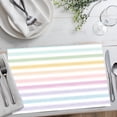 thumbnail image 2 of CounterArt "Spring Stripes" 24-Sheet Premium Paper Placemats, 2 of 6