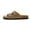 TAN, variant on Unisex Sandals Cork Footbed Casual Slides with 2 Adjustable Buckle Straps for Men Women
