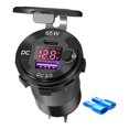 thumbnail image 1 of Upgraded PD Car Charger 12V/24V USB Outlet Laptop PD Port New QC3.0 Socket, 1 of 8