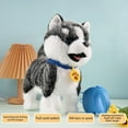 thumbnail image 7 of Walking Barking Toy Dog with Remote Control Leash, Plush Puppy Electronic Interactive Toys, Shake Tail,Pretend Dress Up Realistic Stuffed Animal Dog Age 3 4 5 6+ Years Old Gift, 7 of 7