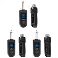 thumbnail image 2 of 3X Micrófono Inalámbrico UHF Transmisor y Receptor XLR Inalámbrico para Micrófonos Dinámicos Mezcladores de Audio Sistemas PA, 2 of 5