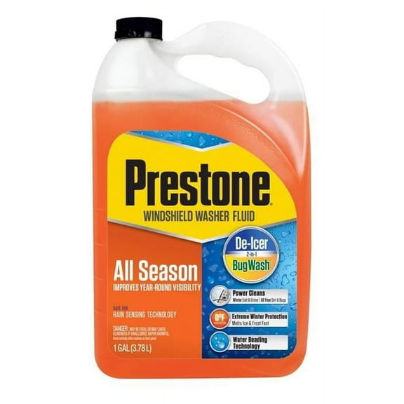 Prestone AS658P All Season 3-in-1 Year Round Windshield Washer Fluid