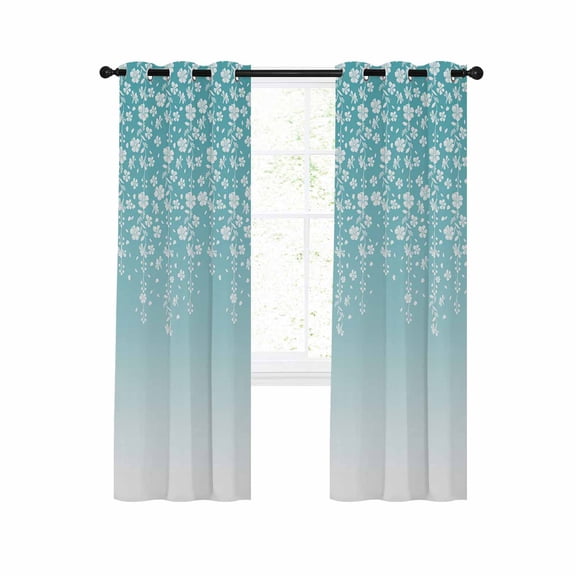Blackout Curtains 84 Inches Long for Bedroom, Thermal Insulated Room Darkening Black Out Window Curtain Panels Grommet Drapes for Living Room