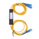 thumbnail image 1 of Cable De Extensión De Fibra óptica, Resistente Al Impacto Modo único G657A1 SC FC LC ST Interfaz Resina ABS Flexible 1 A 2 Fibra Para Telecomunicaciones, 1 of 7