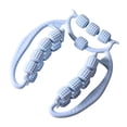 thumbnail image 2 of Tachiuwa Rouleau de Massage Portable Rouleau de Relaxation Musculaire 20 Roues pour Jambes Bras Mollet Bleu, 2 of 9