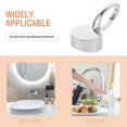 thumbnail image 4 of HEALEEP Sink Handle Faucet Handle Copper Silver Simple and Modern 1Pack, 4 of 8
