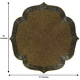 thumbnail image 5 of Decozen Golden and Silver Beaded Placemats for Dining Table - Set of 4-14 Inches for Kitchen Decor Scratch Heat Resistant Charger Durable Tablemats, 5 of 7