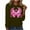 Army Green, variant on CLOISE Breast Cancer Blouses Women Long Sleeve Crewneck Tshirts Butterfly Ribbon Pink Breast Cancer Awareness Tee Shirts Cute Comfy Shirts Cancer Fight Clothes Army Green XL