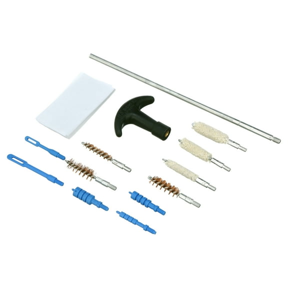 Gunmaster 14 Piece Universal Pistol Cleaning Kit for .22 - .45 Caliber Pistols