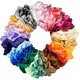 thumbnail image 4 of 40 piezas de coleteros de seda para el cabello, bandas elásticas de satén para el cabello, coleteros para mujeres y niñas, accesorios para el cabello, 40 coleteros de colores surtidos, 4 of 4