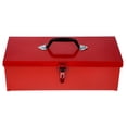 thumbnail image 1 of OFFIGAM Iron Tool Storage Box Toolbox Red 1Pack For Professional Users, 1 of 8