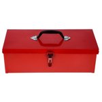 OFFIGAM Iron Tool Storage Box Toolbox Red 1Pack For Professional Users