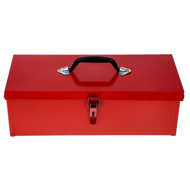OFFIGAM Iron Tool Storage Box Toolbox Red 1Pack For Professional Users