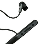 onn Active Noise Canceling Bluetooth Neckband Earphones, Black