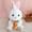 B, variant on Bunny Plush Toy Stuffed Animal - Tagless, Soft Fluffy Plush Material, Cuddly Design - For Bedroom Decor Accent Gift For Girls Boys Ages 3-10 Playroom