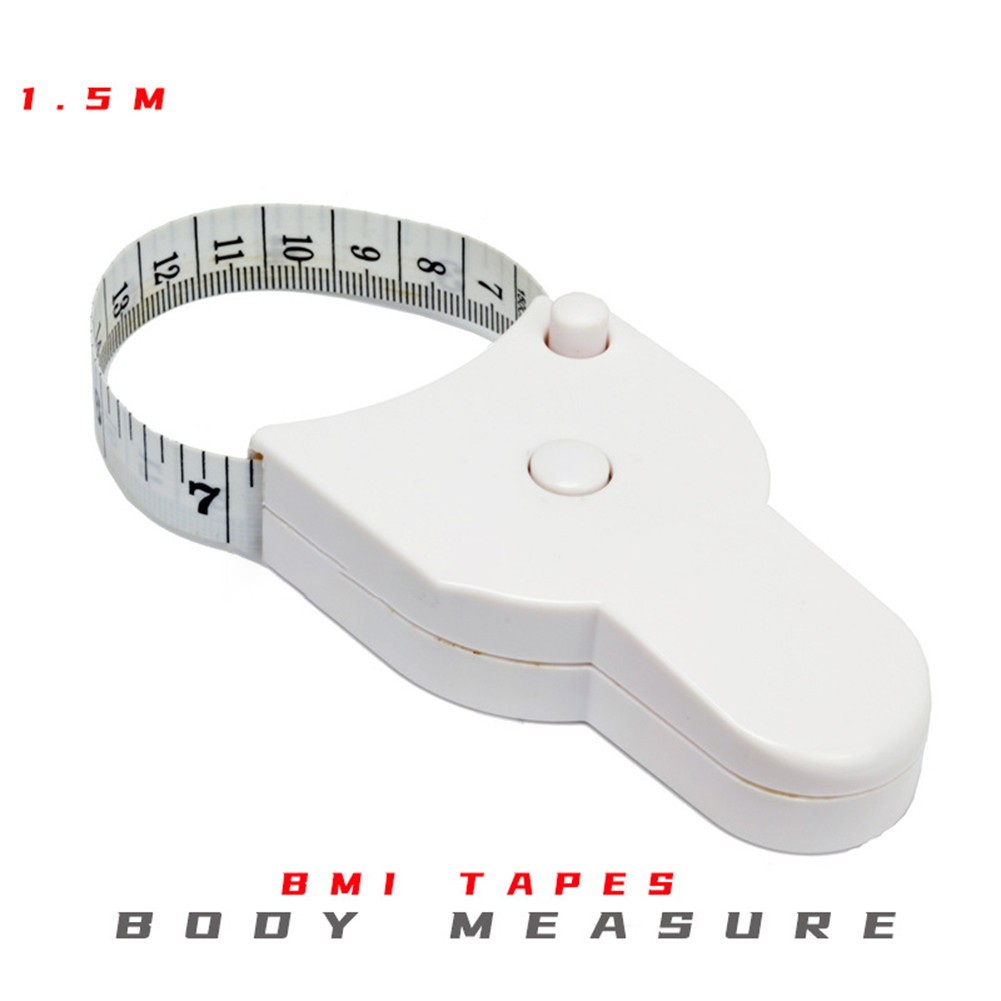 BAMILL Body Measuring Tape Automatic Telescopic Measure for Body Metric  Centimeter Tape 