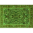 thumbnail image 1 of Ahgly Company Indoor Rectangle Persian Green Traditional Area Rugs, 2' x 4', 1 of 1