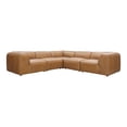 thumbnail image 2 of Moe's Home Collection Form Dream Modular Sectional Sonoran Tan Leather Leather, 2 of 7