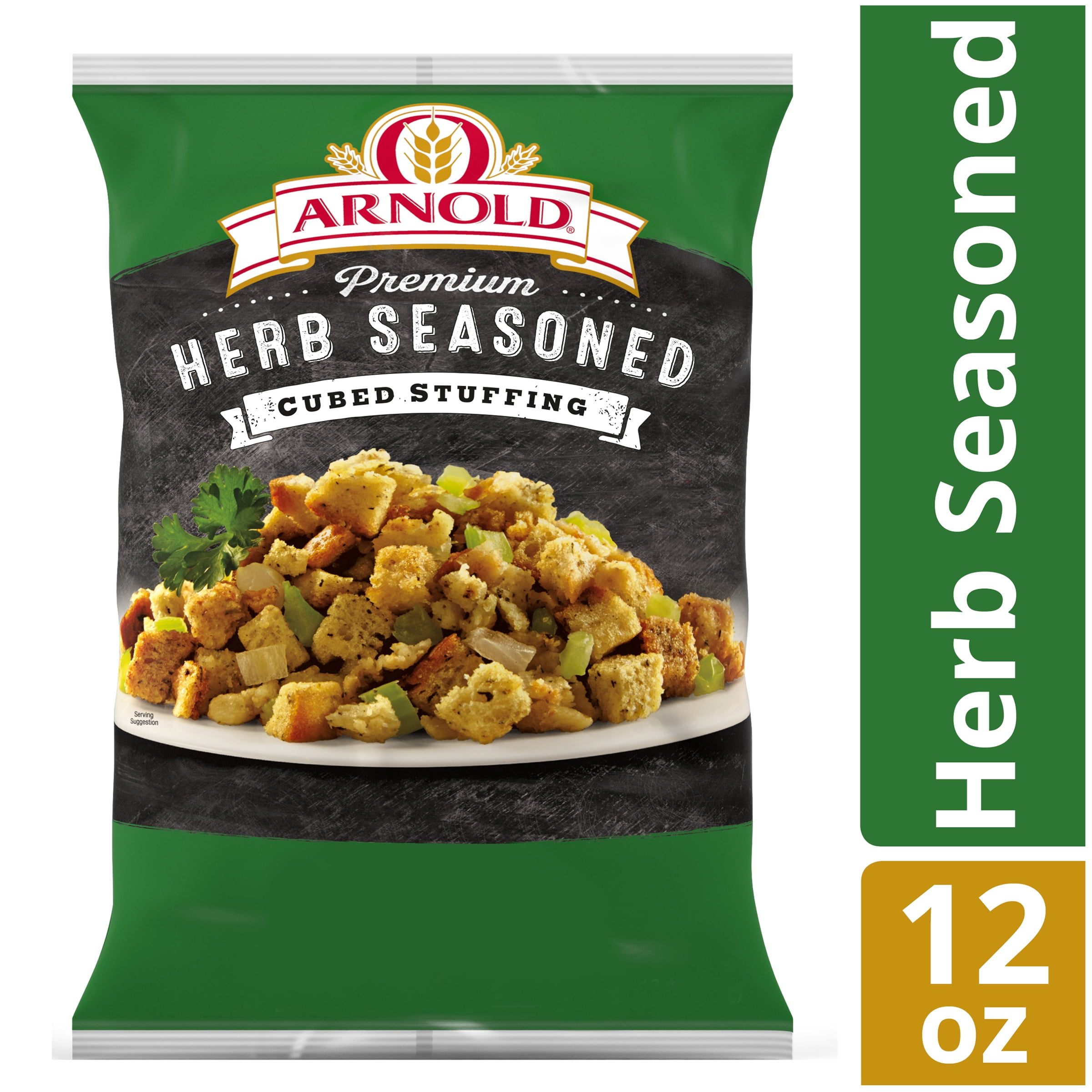 Arnold Herb Seasoned Cubed Stuffing 12 Oz Walmart Com Walmart Com