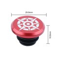 thumbnail image 2 of Tapones para extremos de manillar, tapones de aluminio para bicicleta, para MTB, carretera, plegable ( ), rojo, 2 uds. JShteea Accesorios para bicicletas, 2 of 8