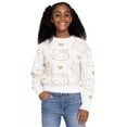 thumbnail image 4 of Hello Kitty Girls Metallic Lurex Holiday Sweater, Sizes 4-16, 4 of 12