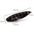 thumbnail image 5 of Fishing Lure High Simulation Eyes Lifelike Silicone Minnow Artificial Fishing Bait for Fishing Lover, 5 of 7
