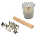 thumbnail image 4 of Smokeless Wooden Candle Wicks, Wood Candle Wicks 33 Pcs Degradable With Base For Candle Making Craft, 4 of 8