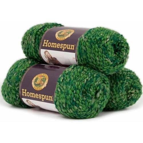 Lion Brand Yarn Homespun Forest Painterly Bulky Acrylic, Polyester