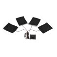 thumbnail image 3 of Heating Cloth Heater, Uniform Heating USB Powered Waterproof Switch 5V 2A 3 Gears Jacket Warmer Pad  For Heating Insoles, 3 of 8