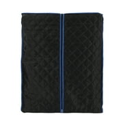 YeekTok Steam Sauna Box Black Cloth Cover, Blue Edging