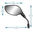 thumbnail image 3 of K-Source Honda: CRF250L (13-19), CRF250L Rally (17-19), PCX150 (13), PCX (11); 10mm Thread, LH 96008, 3 of 3